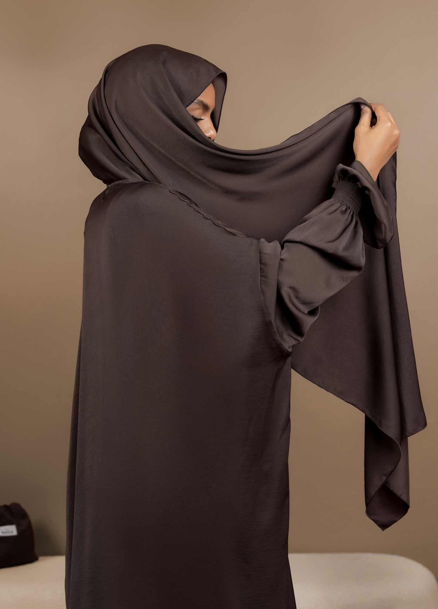 Nayla Prayer Dress Mocha