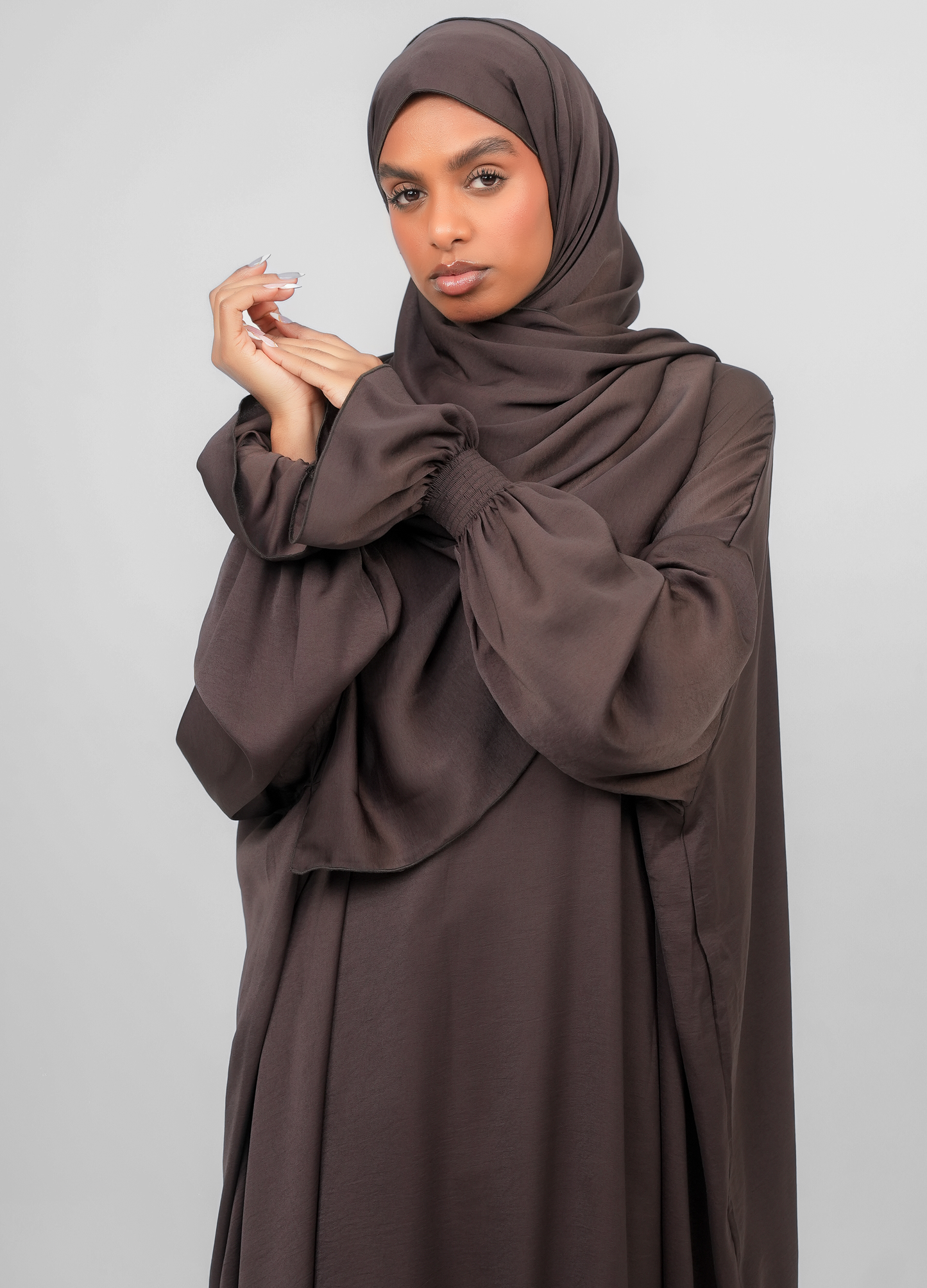 Nayla Prayer Dress Mocha