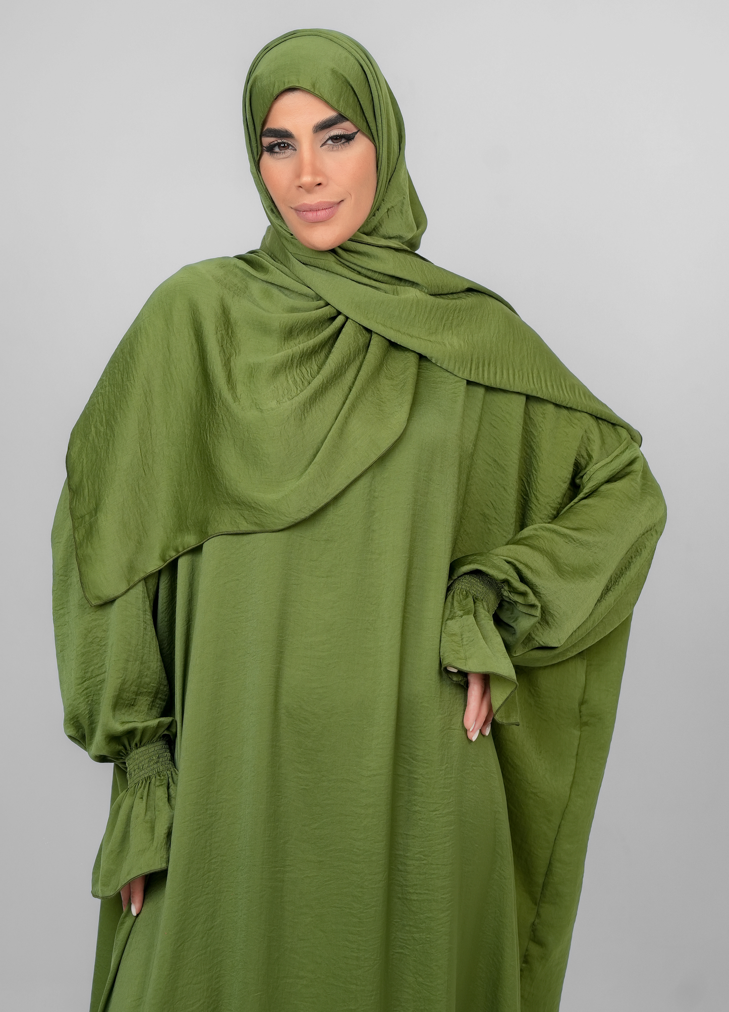 Nayla Prayer Dress Matcha