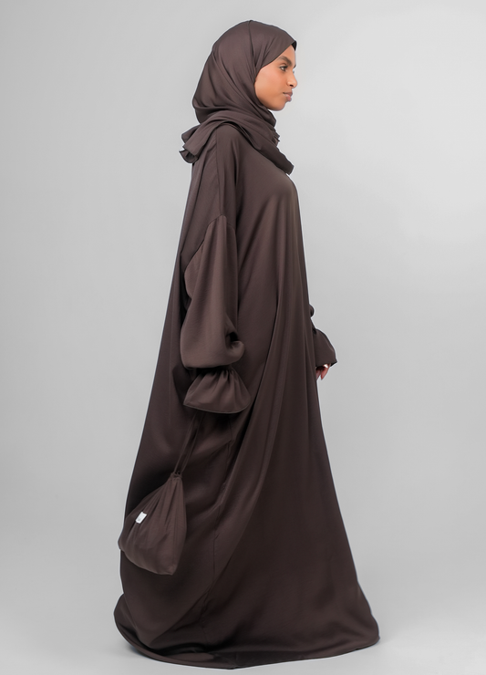 Nayla Prayer Dress Mocha