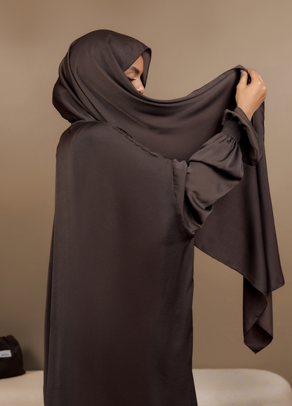 Nayla Prayer Dress Mocha