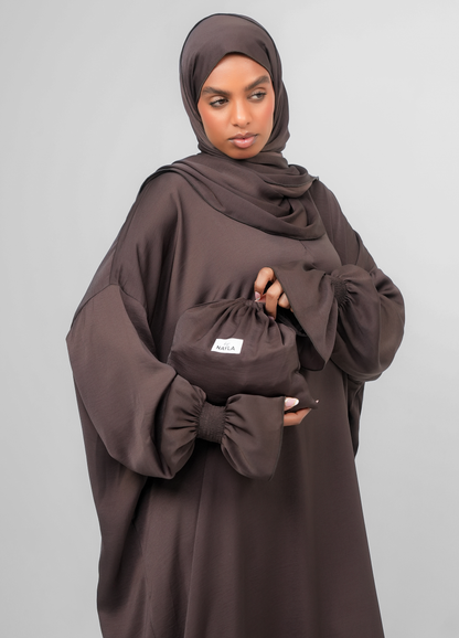 Nayla Prayer Dress Mocha
